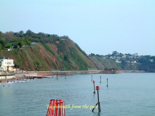 Green hills of Teignmouth