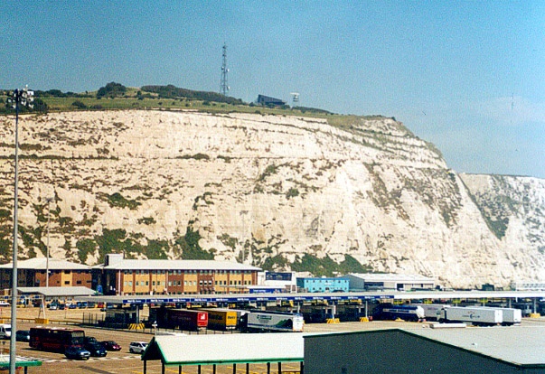 Ferries harbour Dover