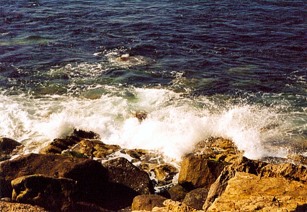 The sea in the near of Bill/Lighthouse