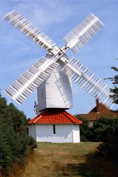 Wind Mill opposite the House in the Clouds