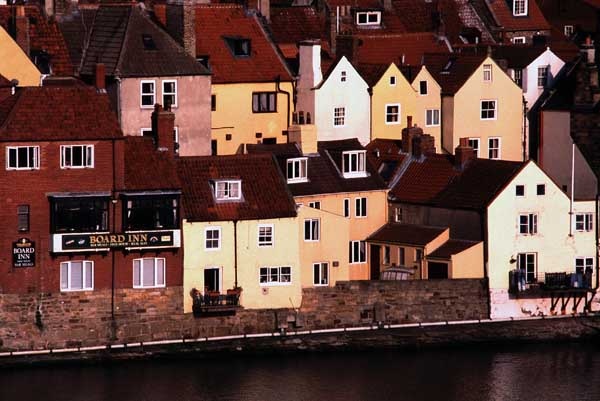 Colourwashed Houses Whitby
