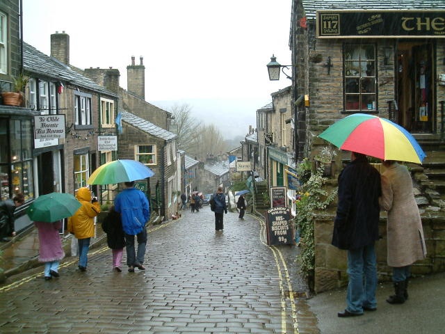 The village of Haworth, West Yorkshire - Home of The Bronte sisters