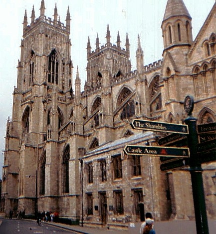 A picture of York Minster