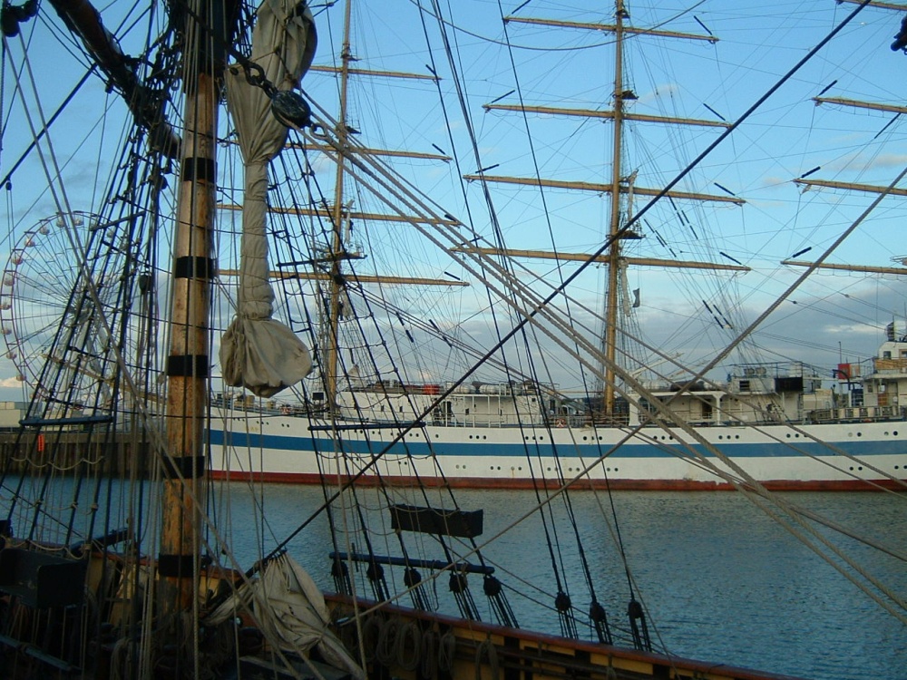 Tall Ships Festival in the docks