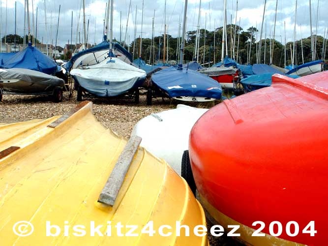 Boats at Mudeford