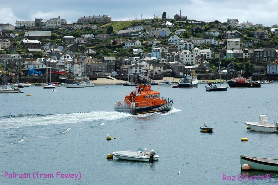 Photograph of Poruan, Cornwall - view from Fowey