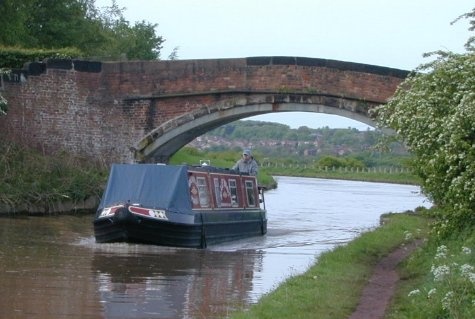 Photograph of Bridgewater Canal at Daresbury