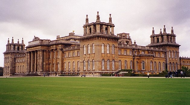 View of the palace from the south side.