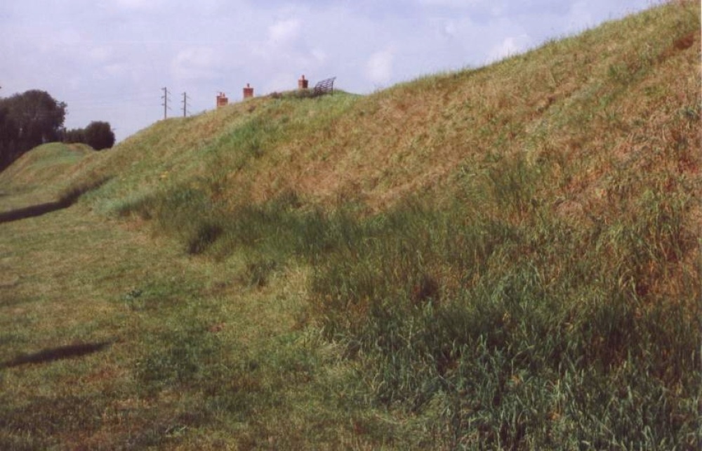 the saxon burh (defended town ) at Wareham in Dorset