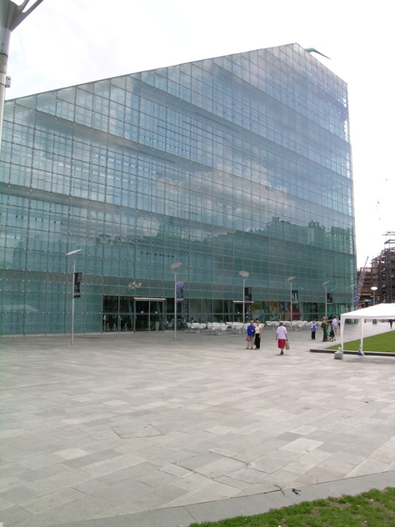 The Urbis building near Victoria Station, Manchester