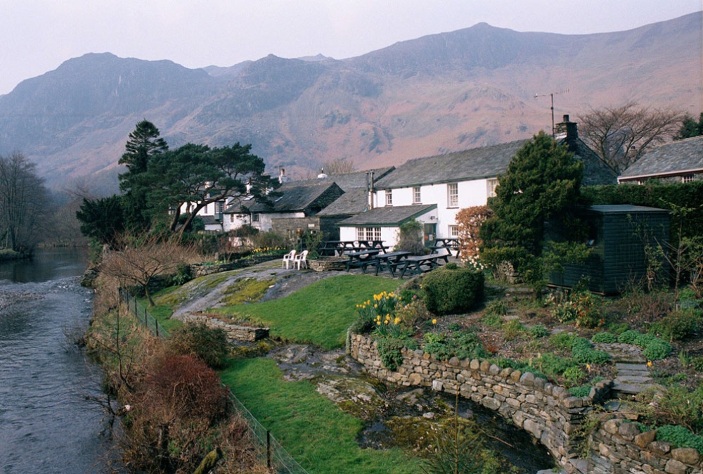 Photograph of Tea room at Grange in Borrowdale, Cumbria