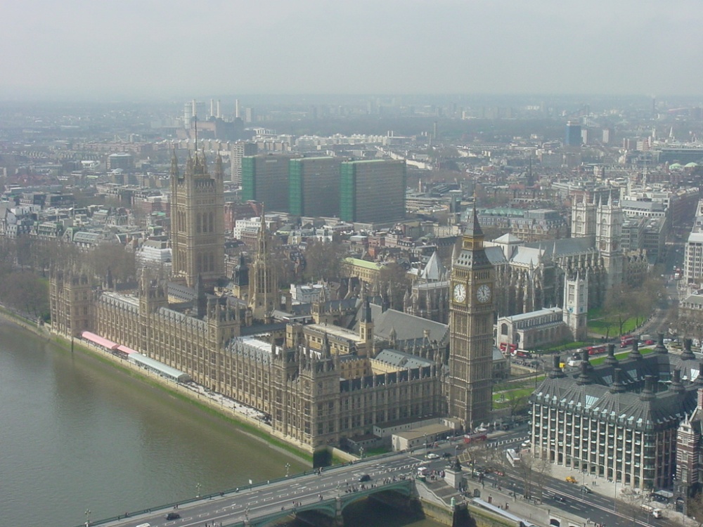 London from the London Eye