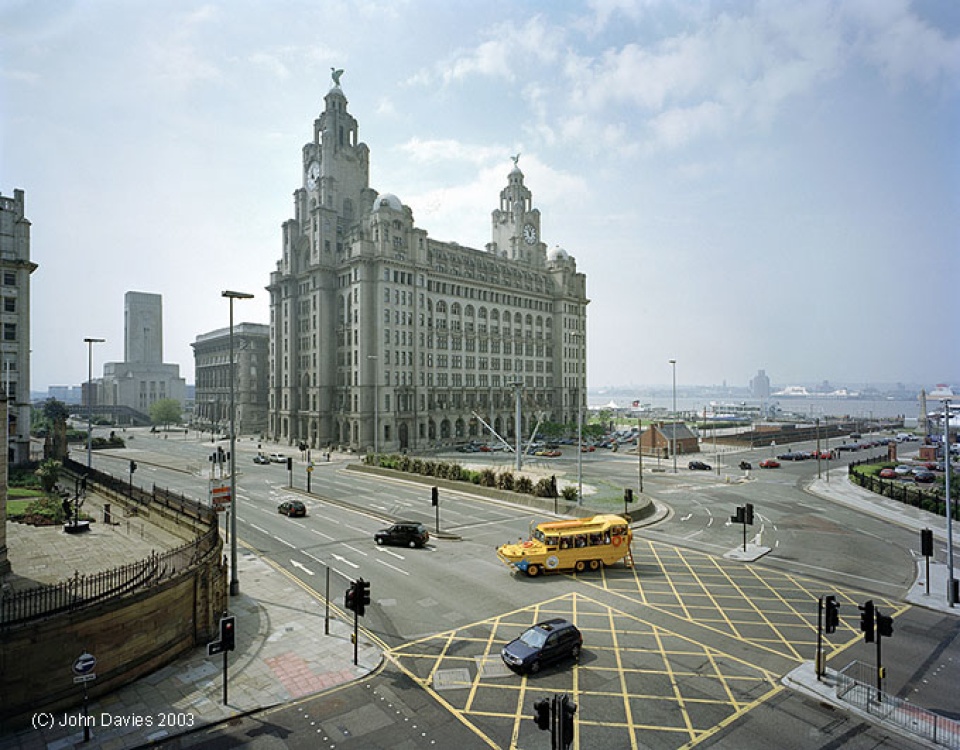 Liver Building in Liverpool, Merseyside