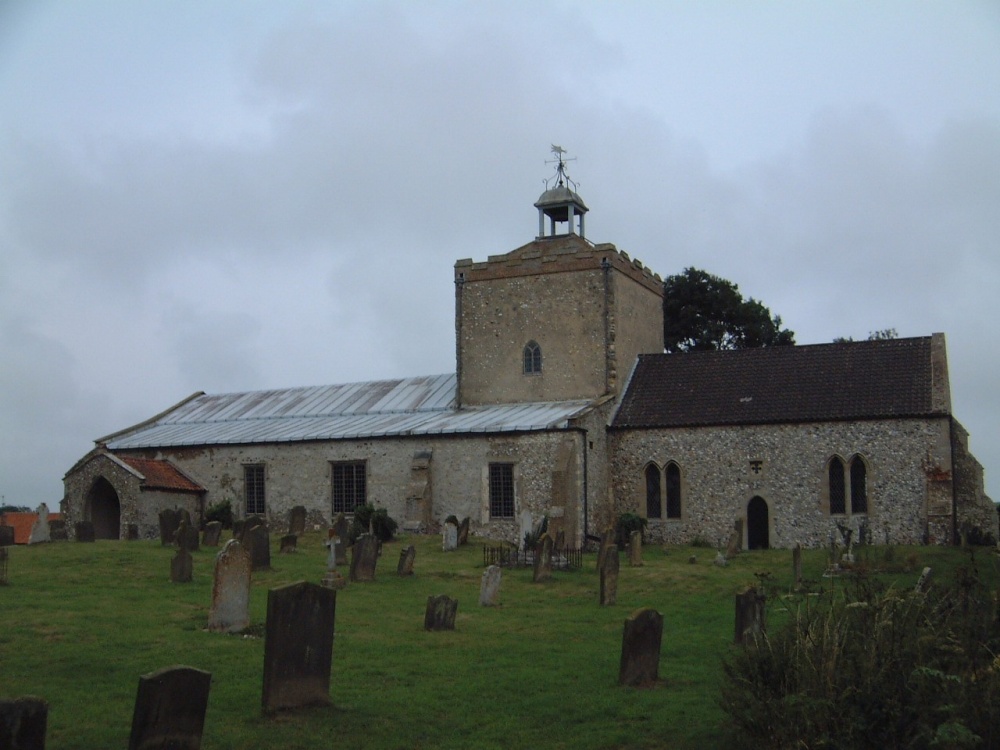 Photograph of St Clement Church 2002 at Burnham Overy, Norfolk