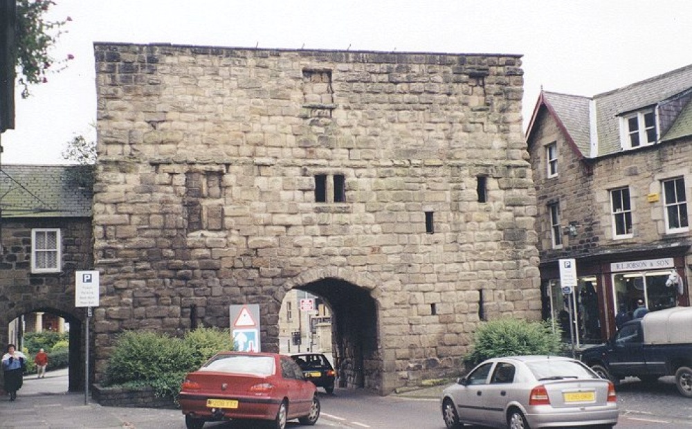 Old City Gate in Alnwick, Northumberland