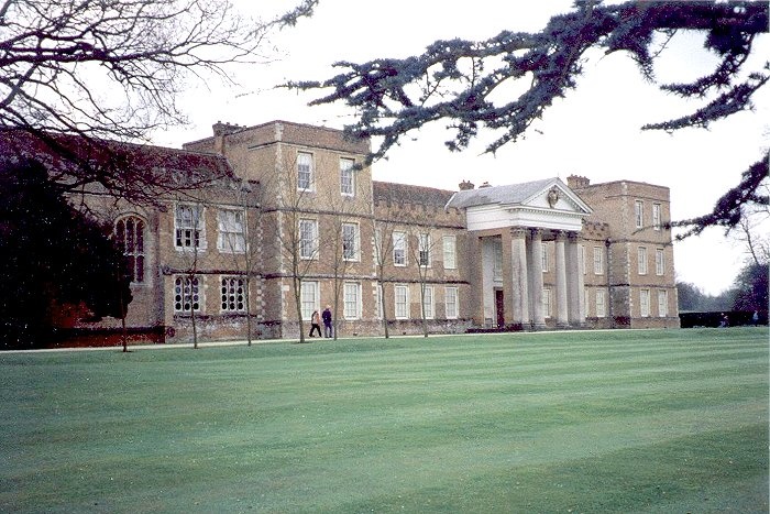 A view of the rear of The Vyne Estate, Basingstoke, Hampshire