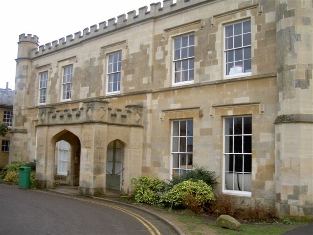 The old Manor House at Holton, Oxfordshire