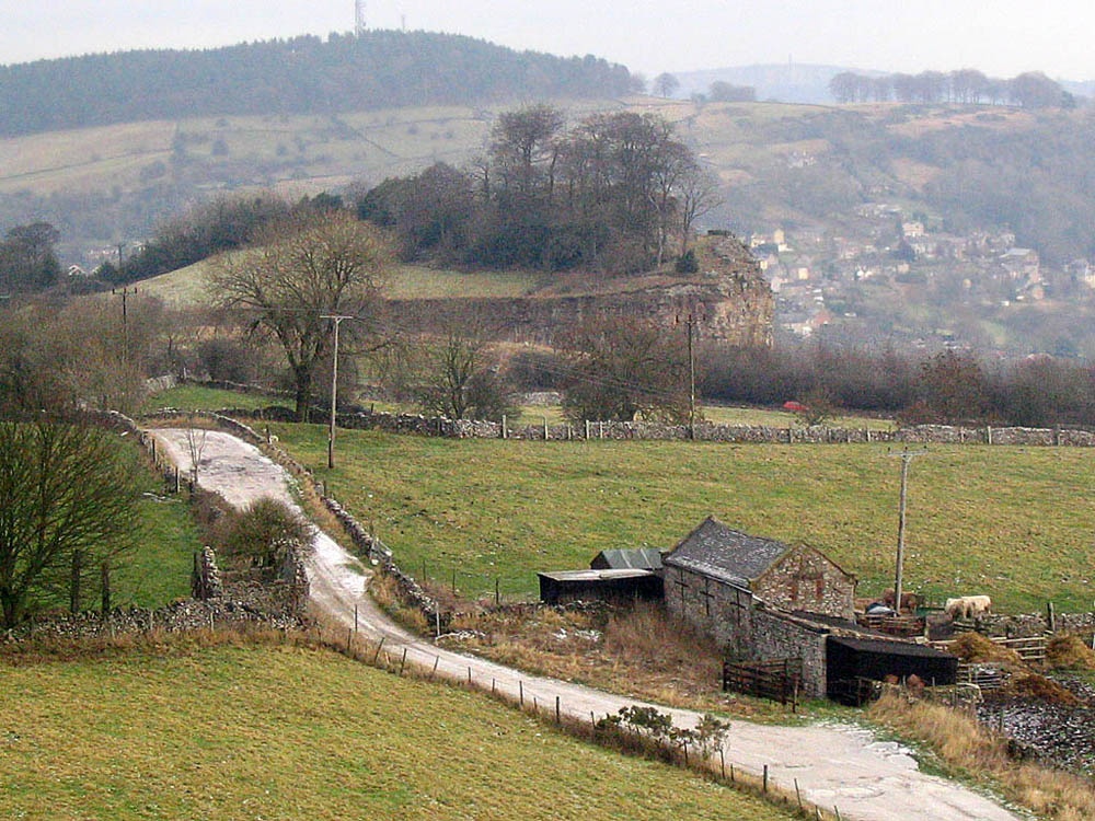 Photograph of Middleton by Wirksworth, Derbyshire: scene near Middleton Top