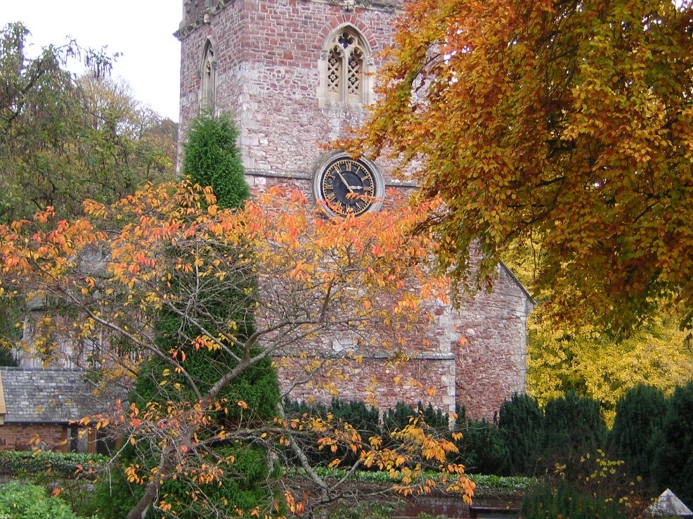 Photograph of The Church Tower at Bishopsteignton, Devon