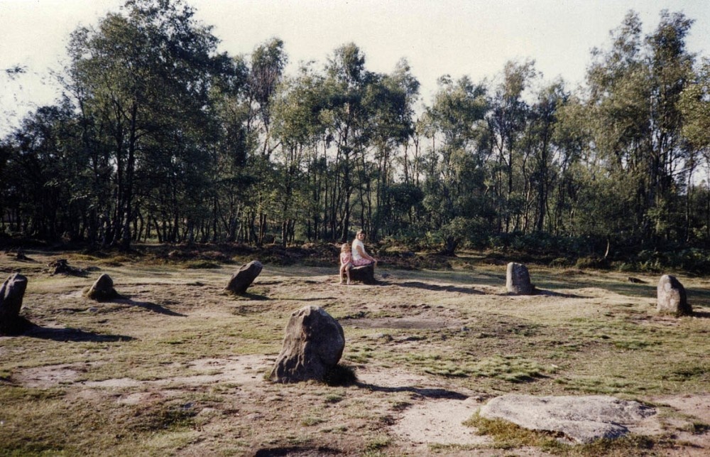 Nine Ladies Stone Circle, Stanton Moor, the Peak District