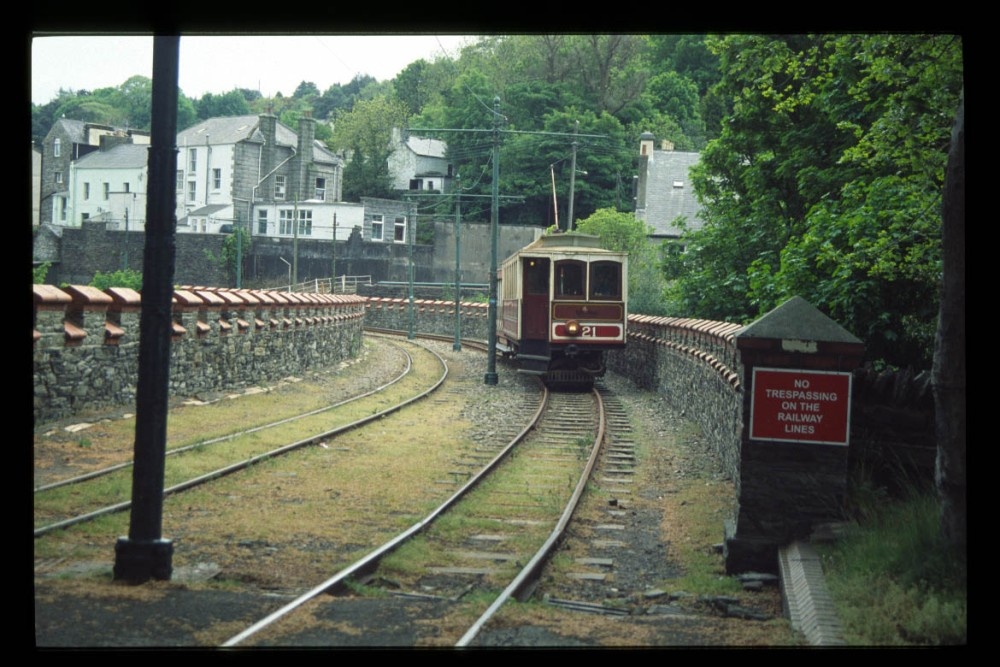 Photograph of Laxey Viaduct on the Manx Electric Railway