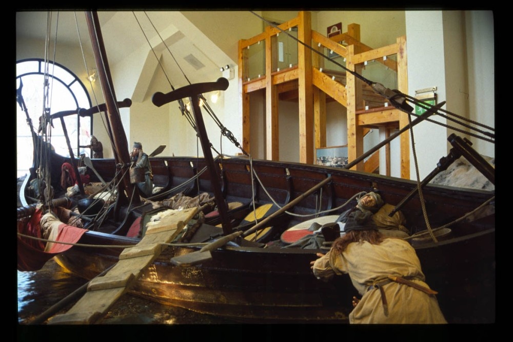 Photograph of House of Manannan Viking Longboat