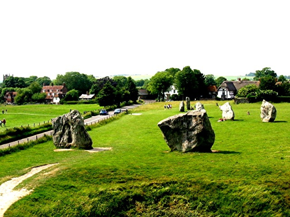 Stone Circle at Avebury, known as the Avebury Ring