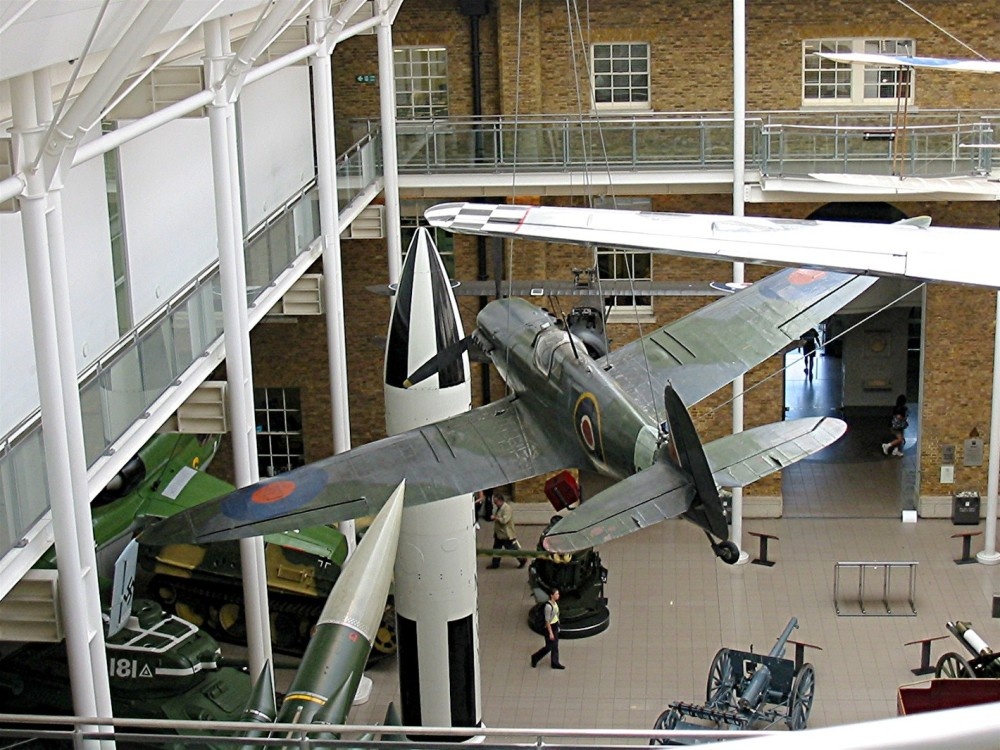 Interior, Imperial War Museum, London photo by Tom Elliott