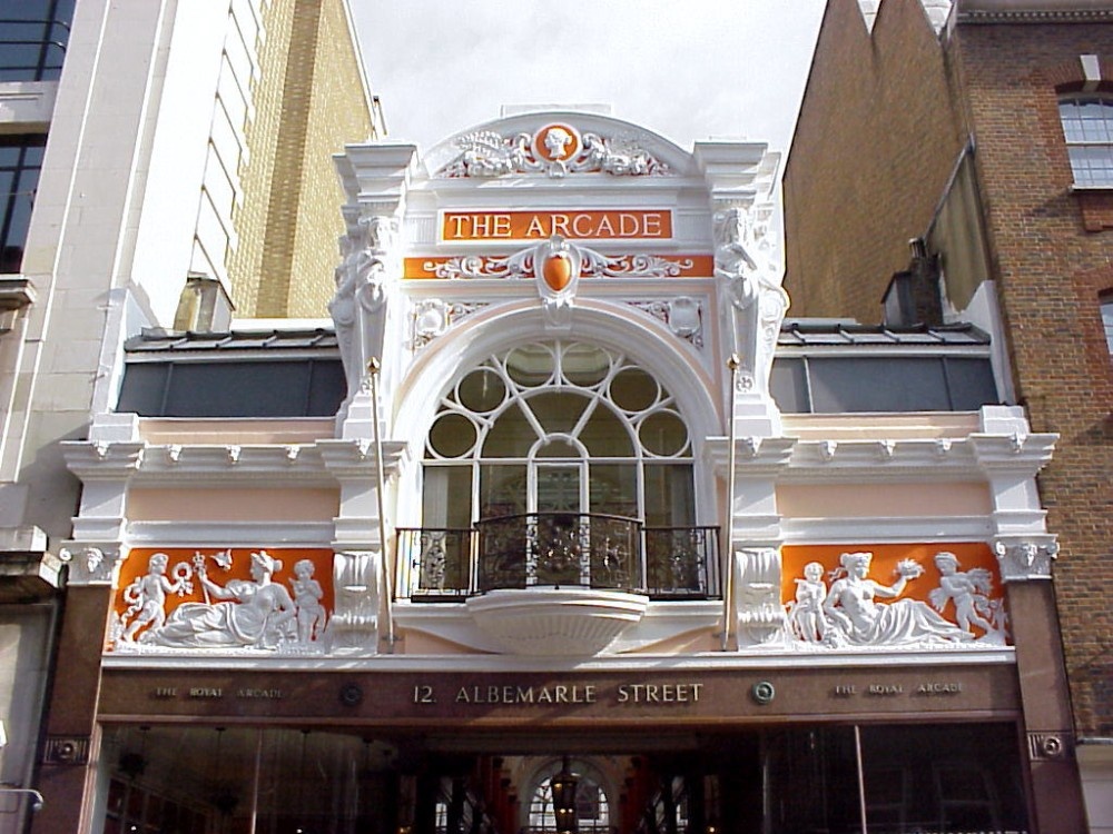 The Royal Arcade (c.1879), Mayfair