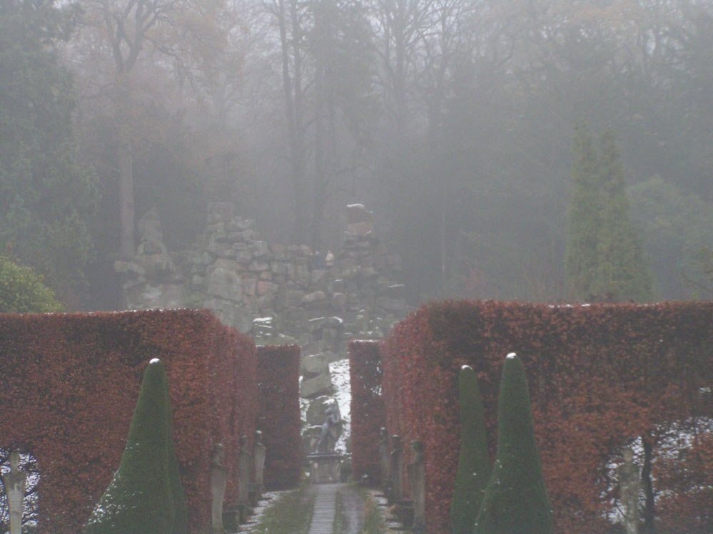 Chatsworth House & Gardens in winter