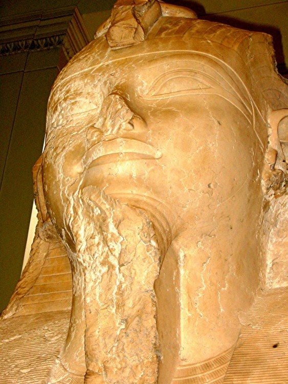 Statue inside British Museum, London
