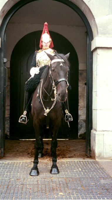 Life Guard of the Household Calvary at Whitehall
