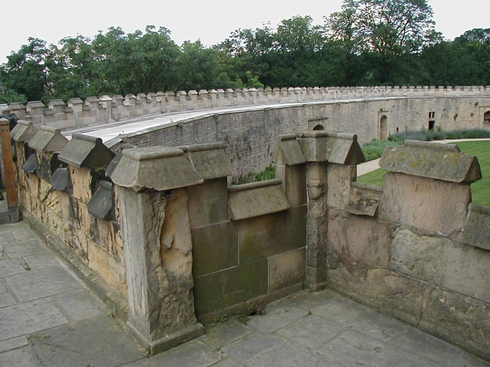 Bolsover Castle Wall