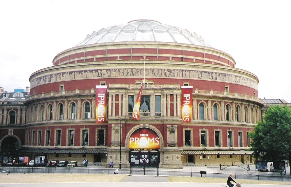 The Royal Albert Hall in London photo by David Varino