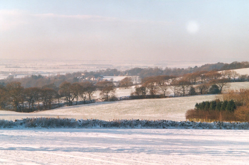 Winter View from Parbold Hill