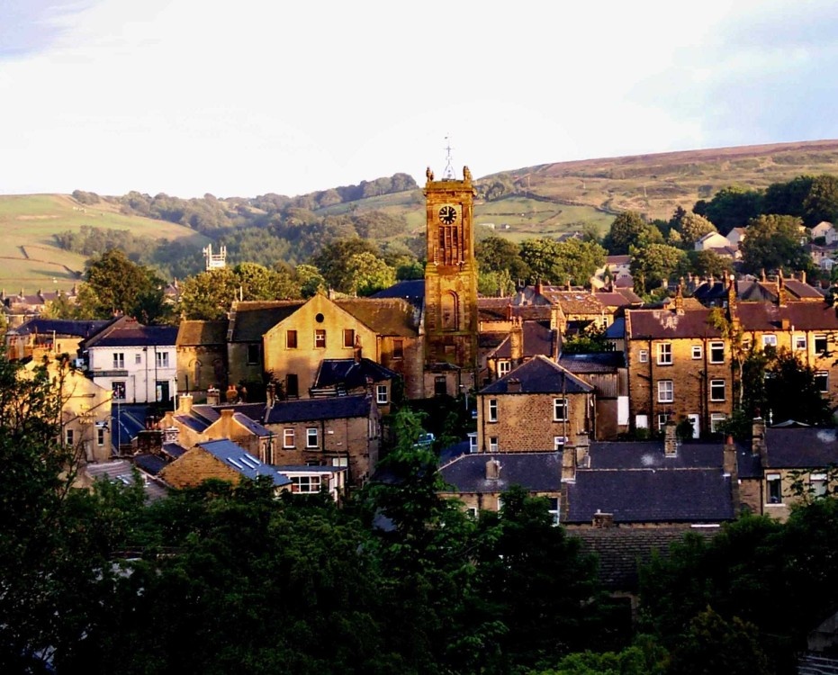 Photograph of Village of Meltham near Holmfirth, West Yorkshire