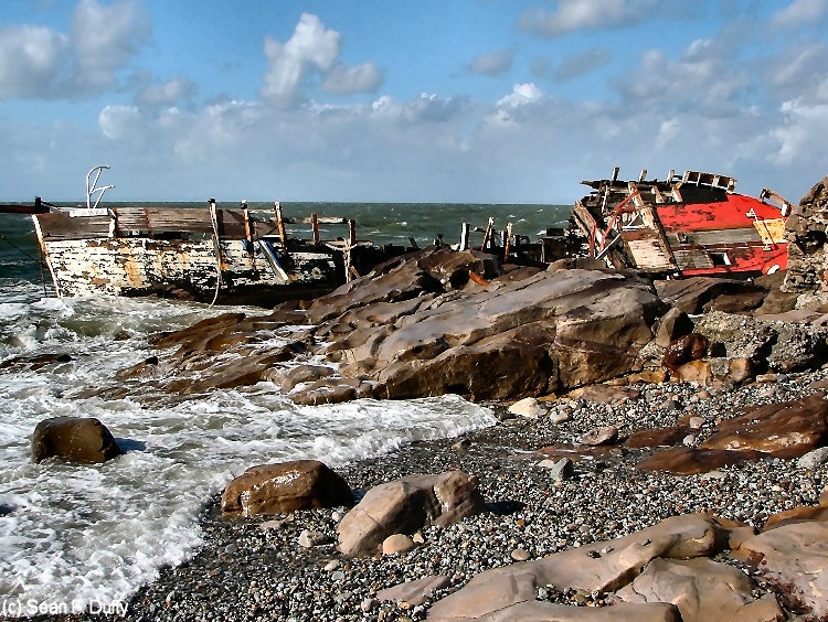 Shipwreck at Whitehaven