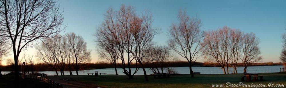 Panarama of Pennington Flash photo by Dave Pennington