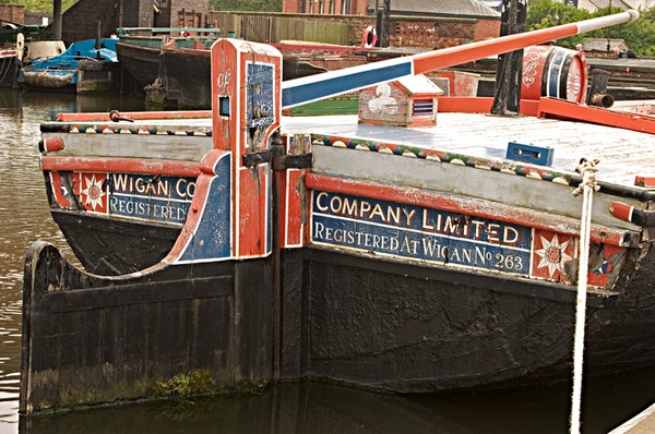 Boats on display, Ellesmere Port Boat Museum