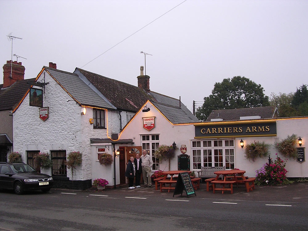 The Carrier's Arms Pub in South Marston, Wiltshire.  Photo taken in 2003