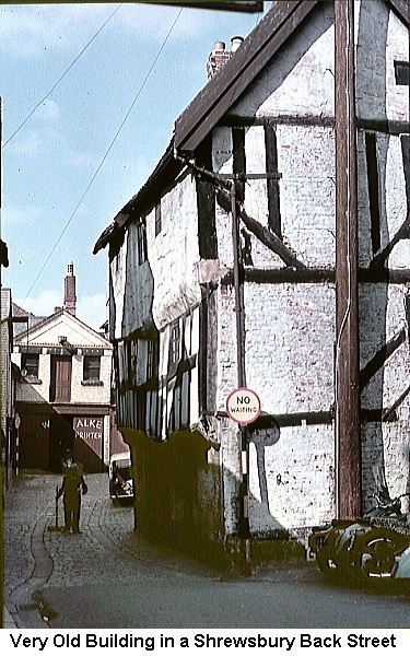 Very old building in Shrewsbury