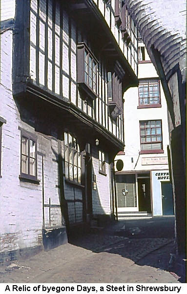 Street in Shrewsbury