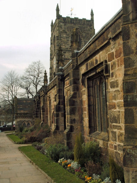 The Church next to Skipton Castle
