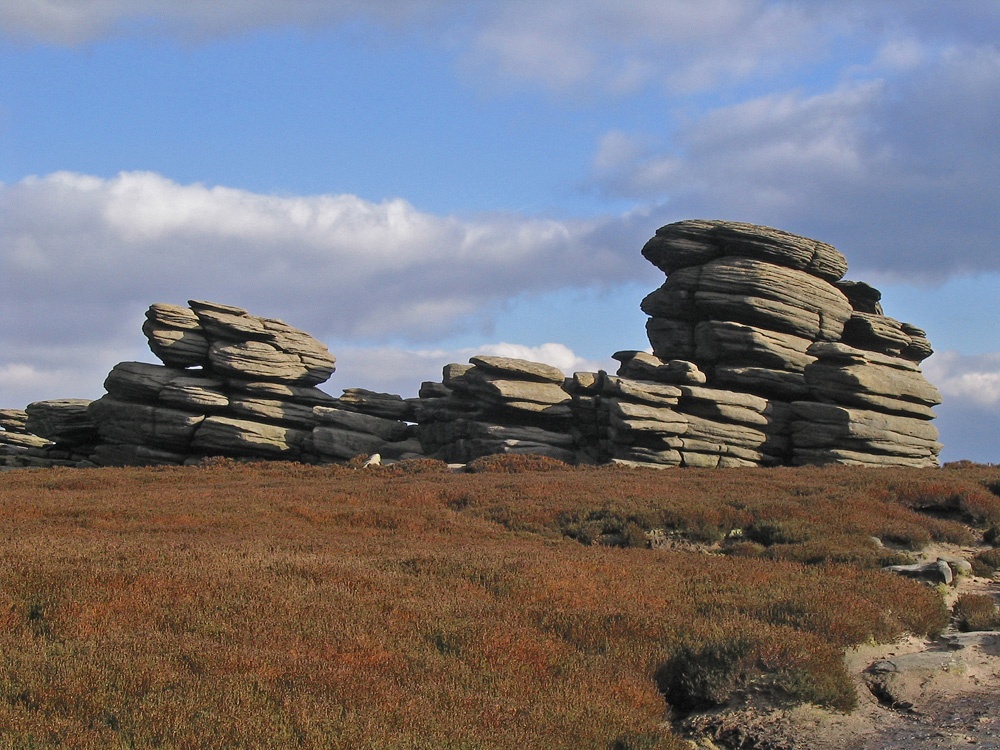 Derwent Edge, Derbyshire: the Wheel Stones