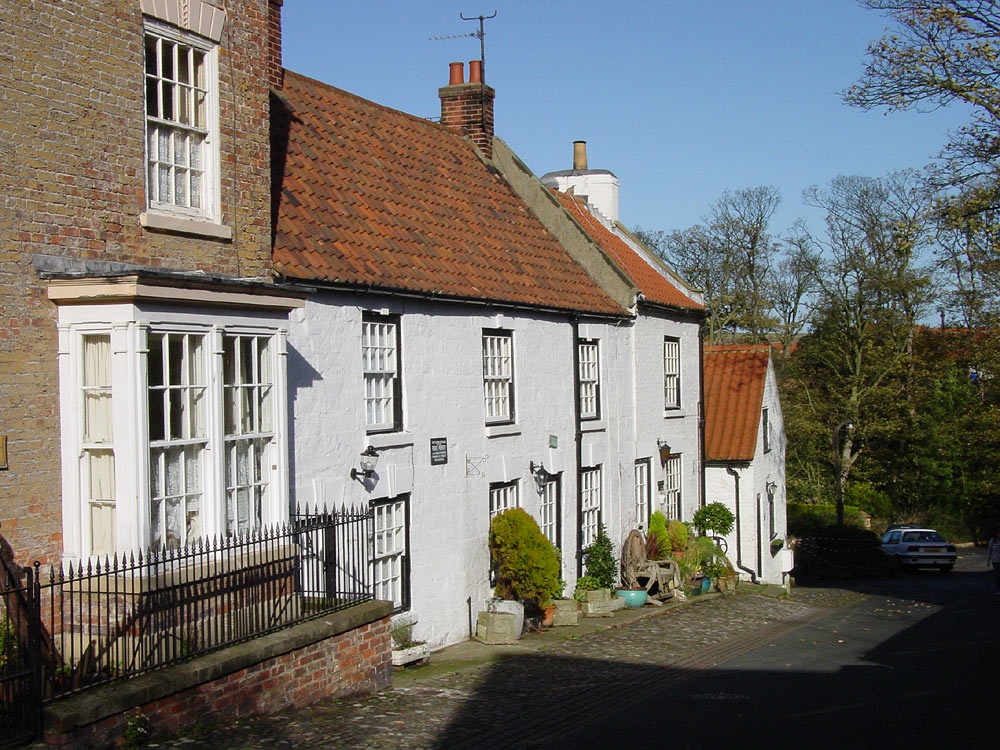 Church Street cottages in the heart of 'old' Filey town