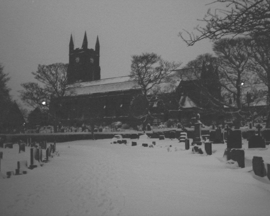 Photograph of Queensbury Church 24/02/2005