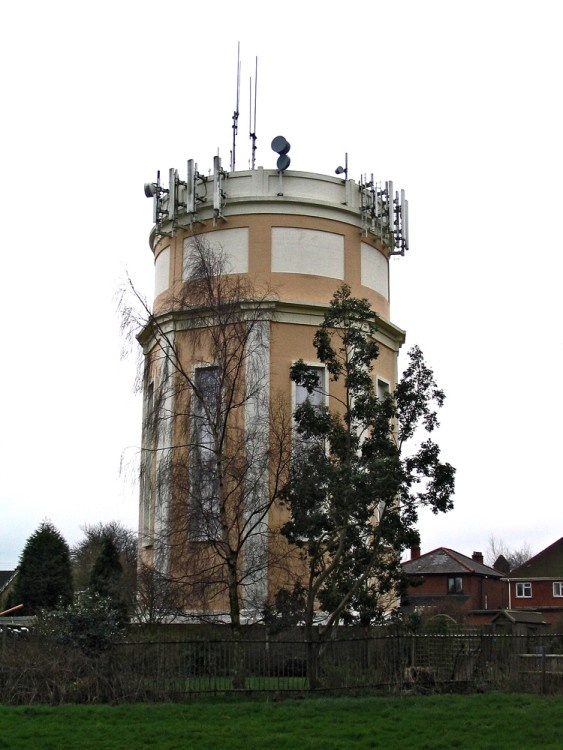 Hanbury: Water Tower (built 1936)