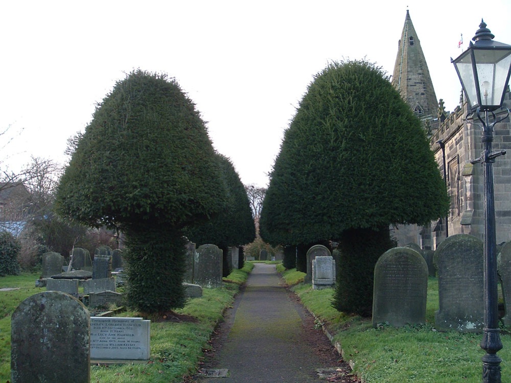 Hope Churchyard, Hope, Derbyshire