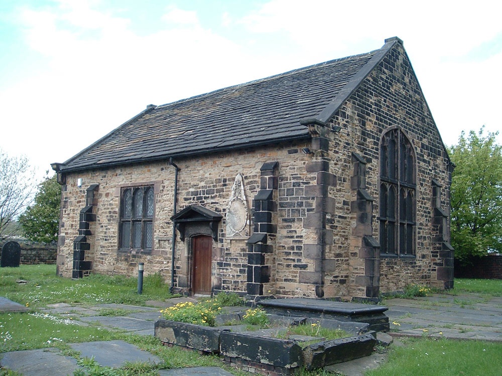 Photograph of Hilltop Chapel, built 1629, Attercliffe Common, Attercliffe, Sheffield