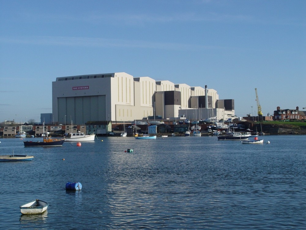 Photograph of Devonshire Dock Hall, BAE Systems